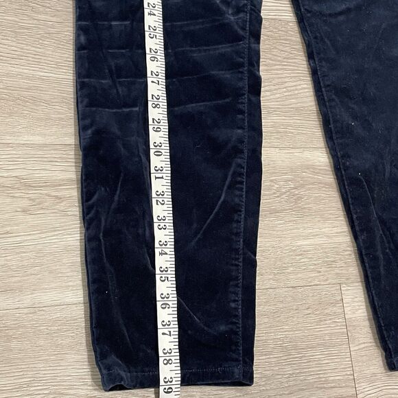 Womens Pants Size 12 Velvet Grunge Goth Fall Vamp Holiday Winter Chic Date Night - Picture 4 of 7